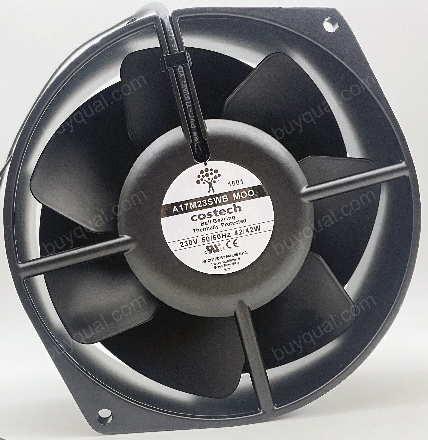 Costech A17M23SWB A17M23SWBM00 A17M23SWBMT0 230V 42W Cooling Fan - New Costech A17M23SWB A17M23SWBM00 A17M23SWBMT0 230V 42W Cooling Fan - New